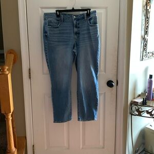 New old navy denim straight jeans